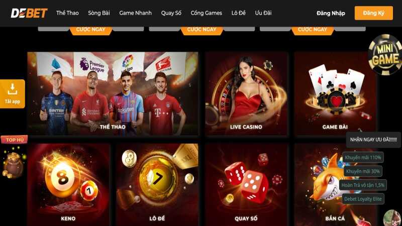 Luật chơi Blackjack Debet online