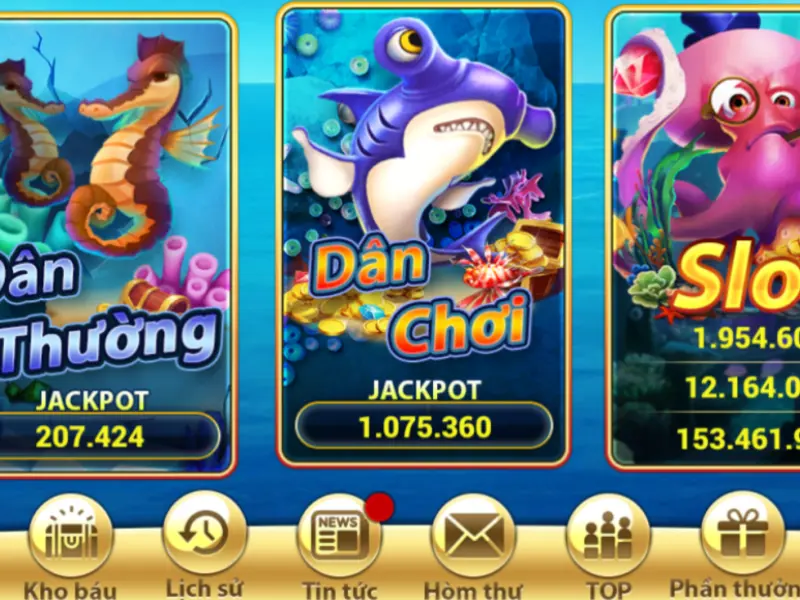 Các phiên bản chơi game bắn cá đổi thưởng